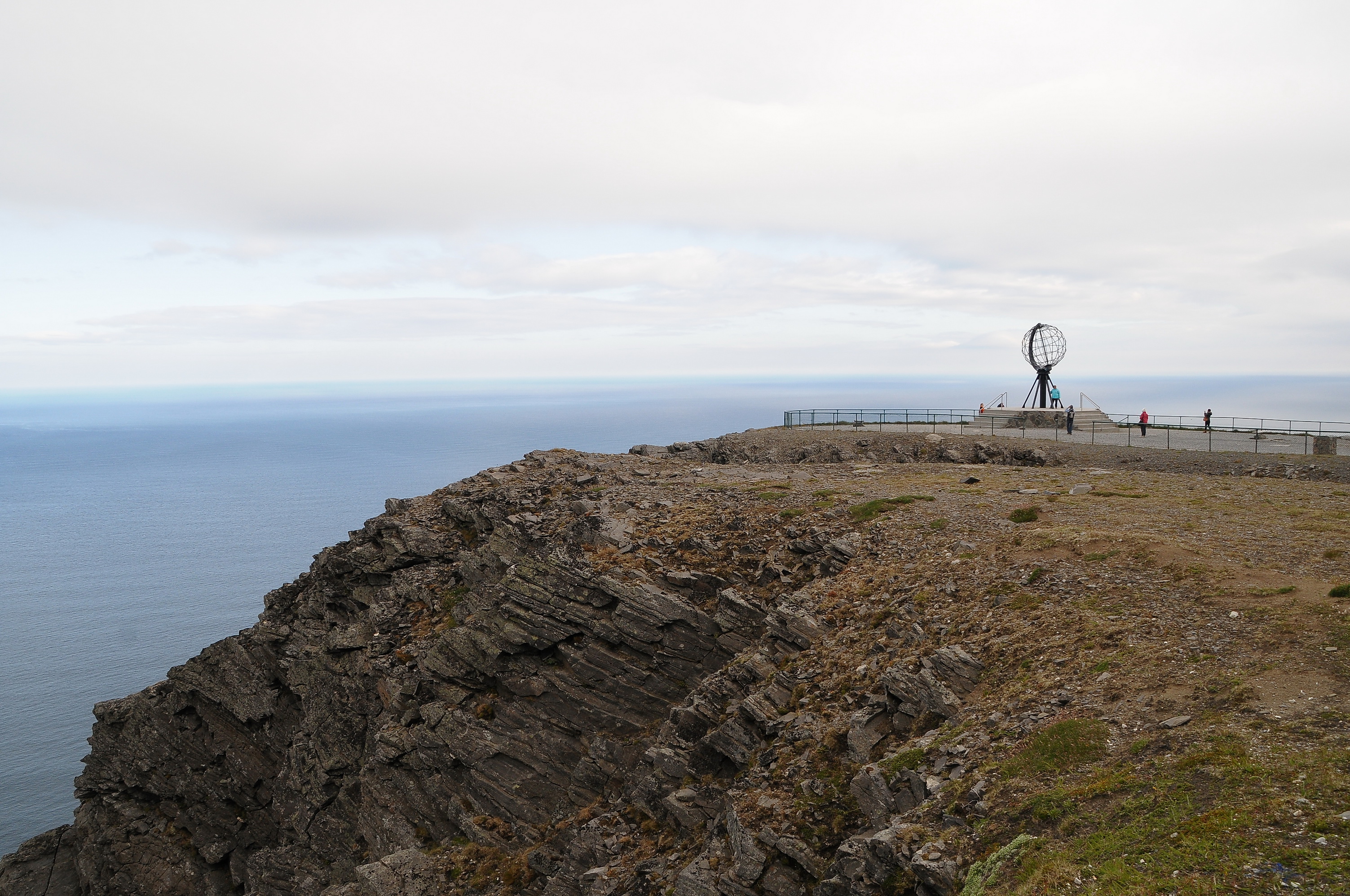 Frühstück am Nordkap